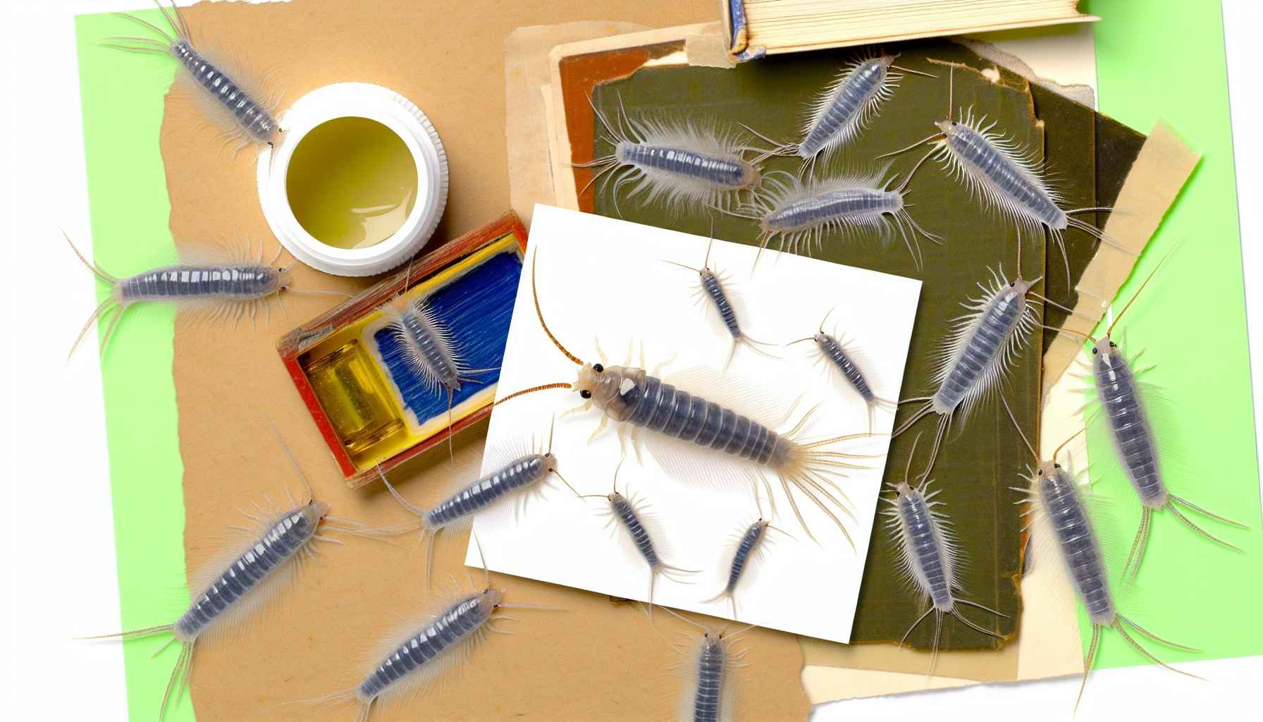Welche Hausmittel helfen gegen Silberfische?