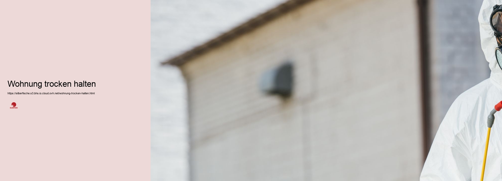 Wohnung trocken halten